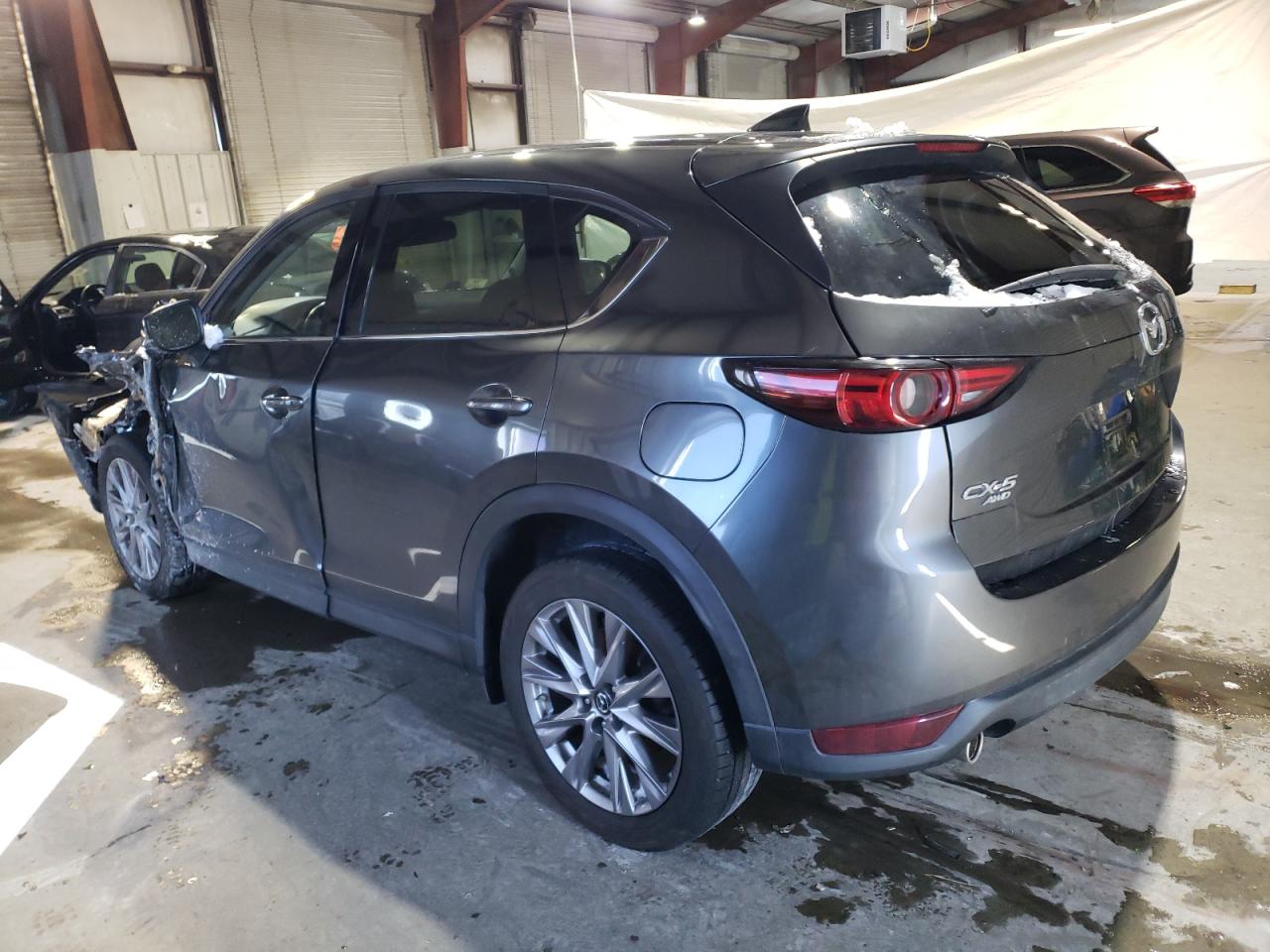 2019 Mazda CX-5 VIN JM3KFBDM8K0559192 Copart auction photo, front end / side damage thumbnail 2