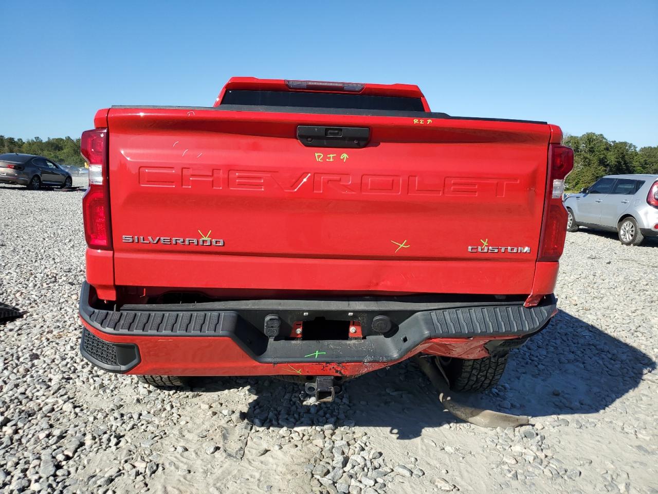 2020 Chevrolet Silverado VIN 1GCPYBEH2LZ218040 Copart auction photo, rear end damage thumbnail 6