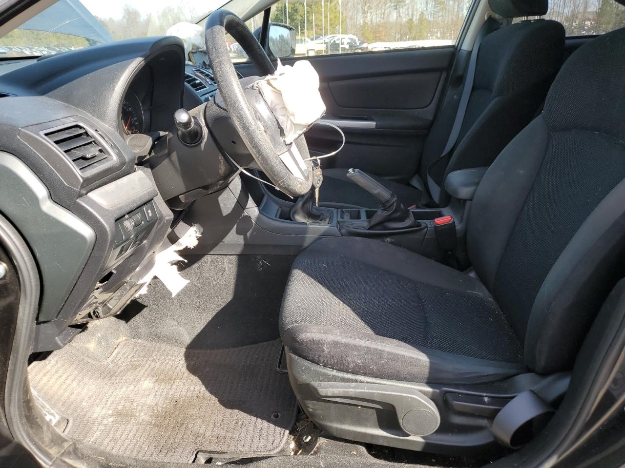 2016 Subaru XV VIN JF2GPAAC0G9345416 Copart auction photo, front end / side damage thumbnail 7