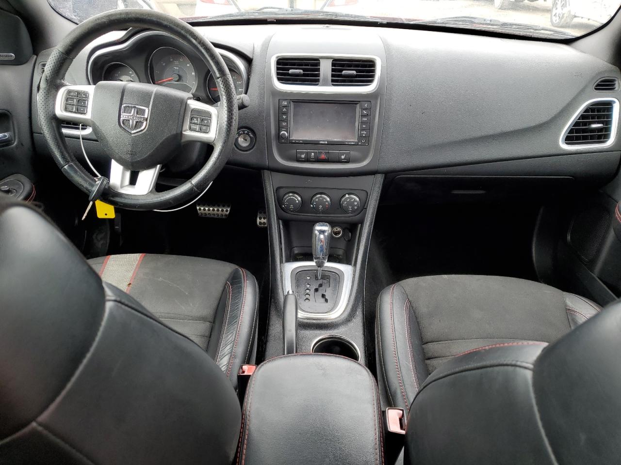 2013 Dodge Avenger VIN 1C3CDZBG0DN586261 Copart auction photo, front end damage thumbnail 8