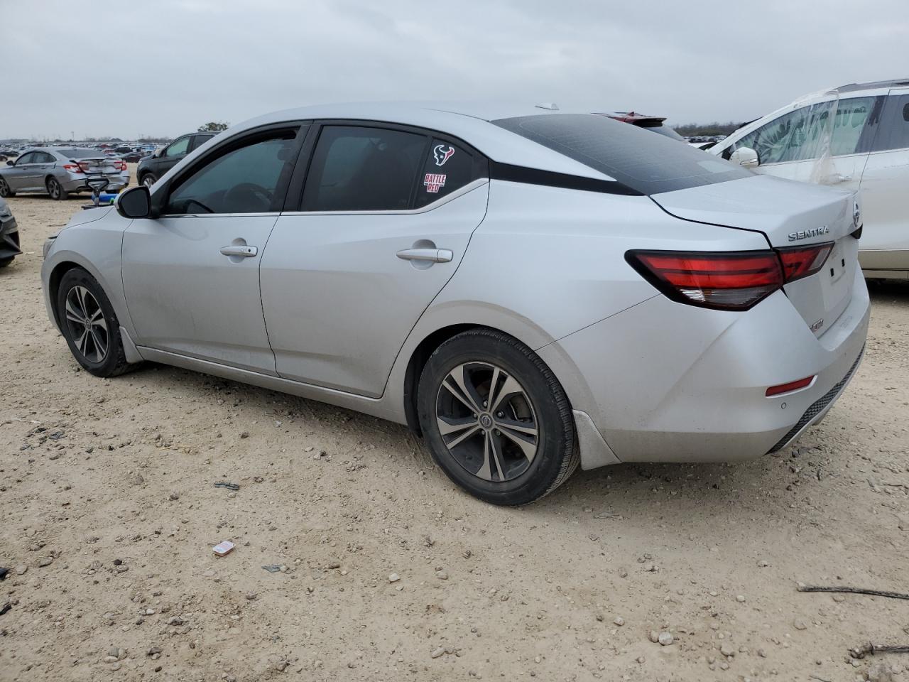 2022 Nissan Sentra VIN 3N1AB8CV7NY285025 Copart auction photo, side damage thumbnail 2