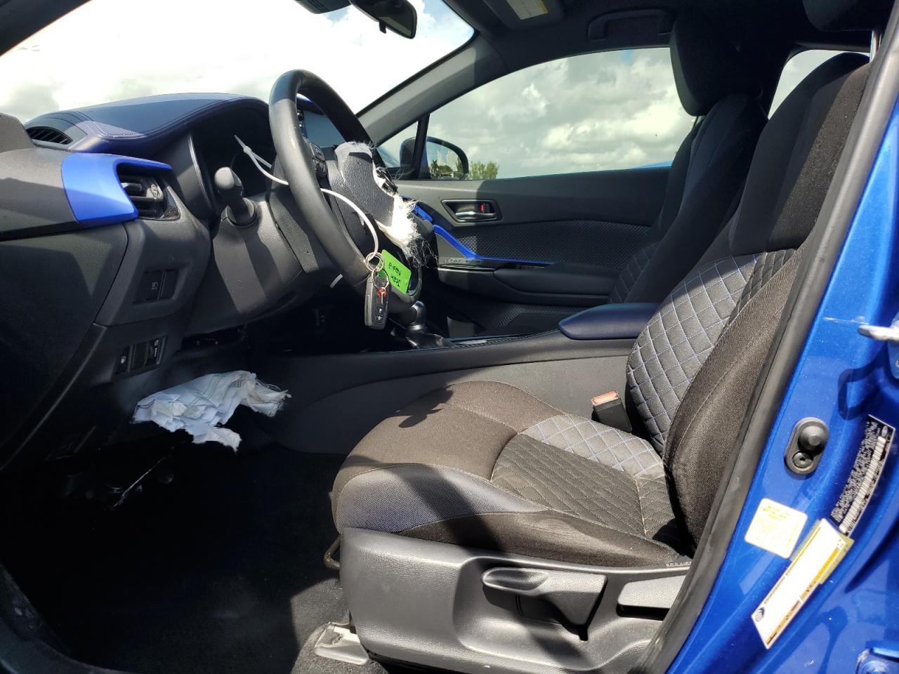 2020 Toyota C-HR VIN JTNKHMBX4L1064197 Copart auction photo, front end damage thumbnail 7