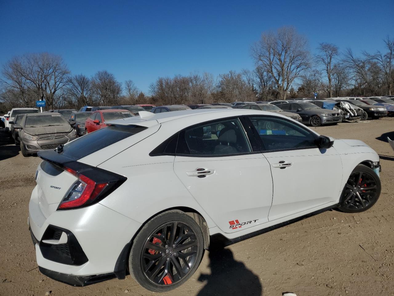 2021 Honda Civic VIN SHHFK7H49MU216181 Copart auction photo, front end damage thumbnail 3