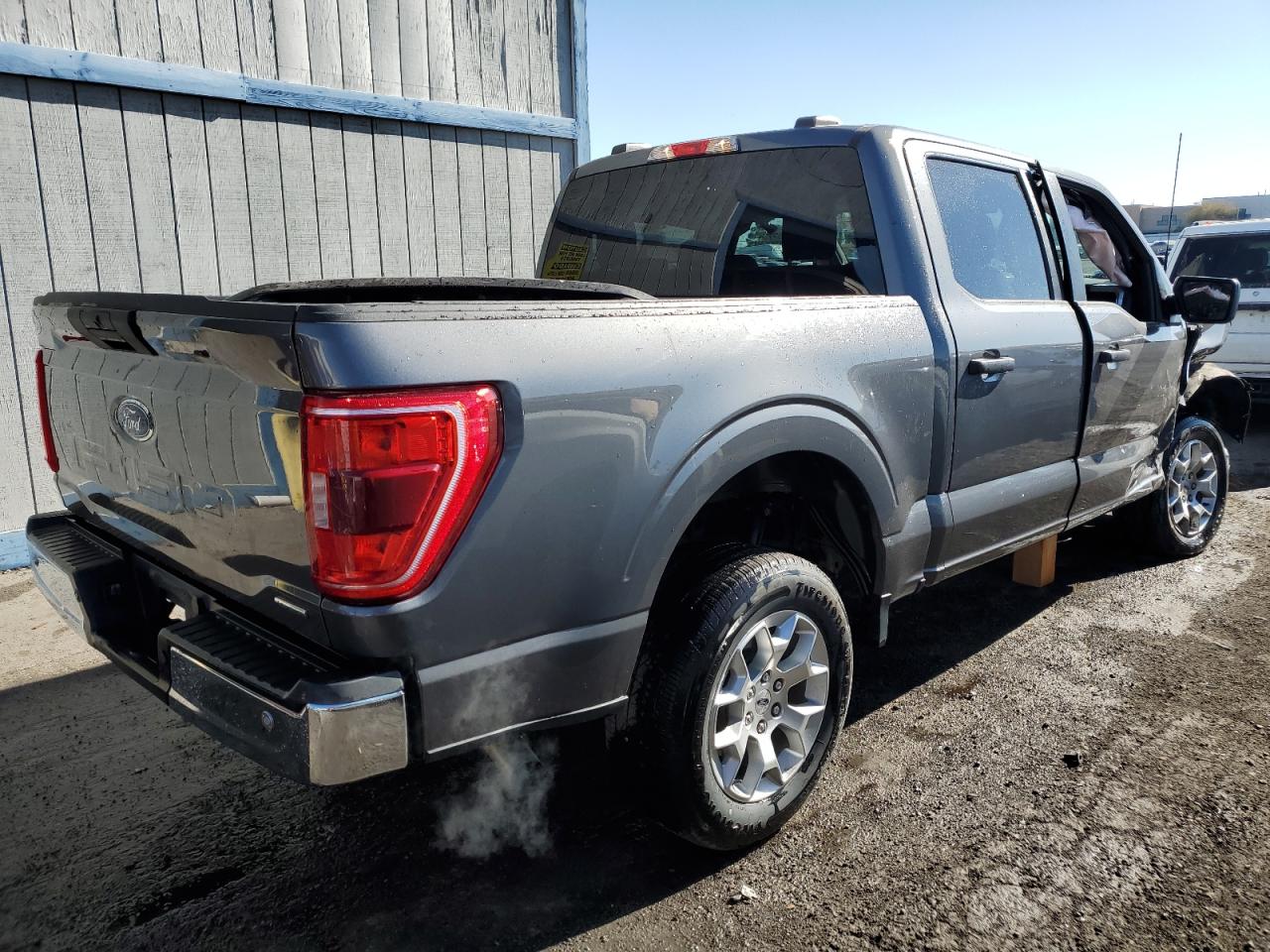 2023 Ford F-150 VIN 1FTEW1C83PKD70238 Copart auction photo, front end / mechanical damage thumbnail 3