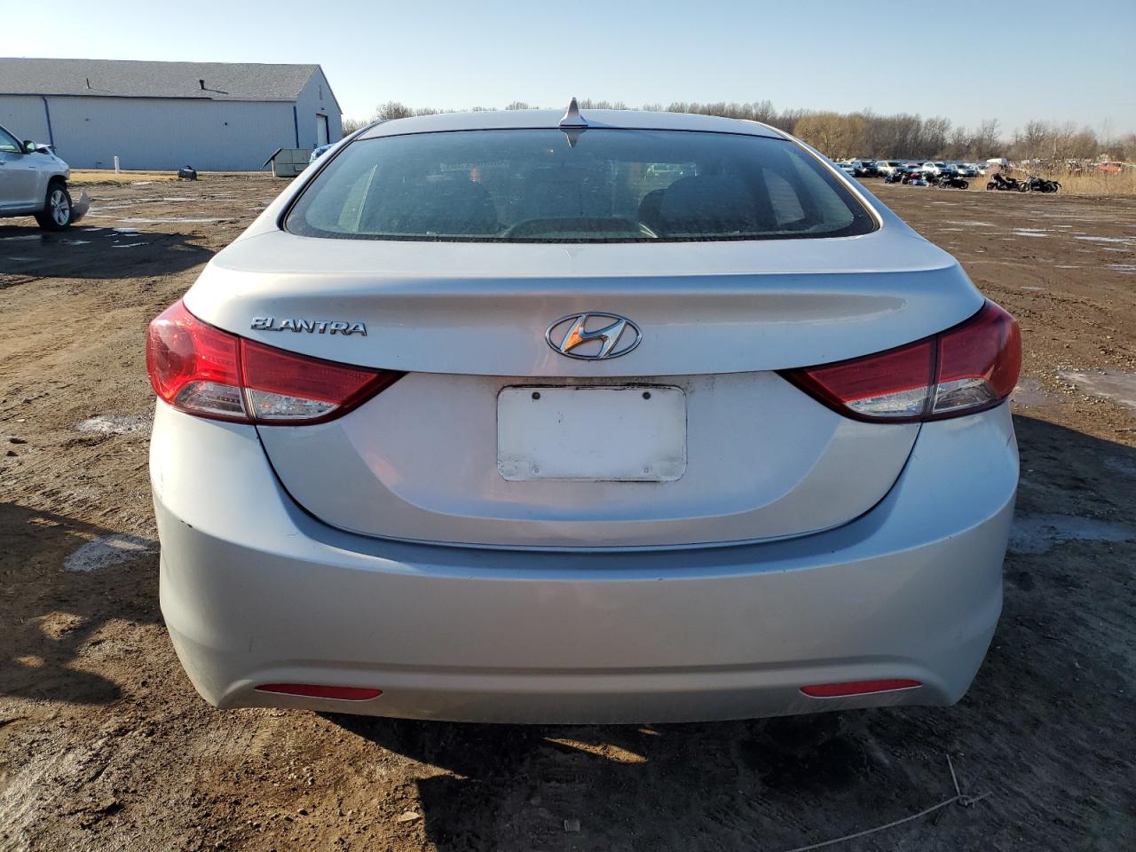 2011 Hyundai Elantra VIN 5NPDH4AE3BH005081 Copart auction photo, vandalism / minor dent/scratches damage thumbnail 6