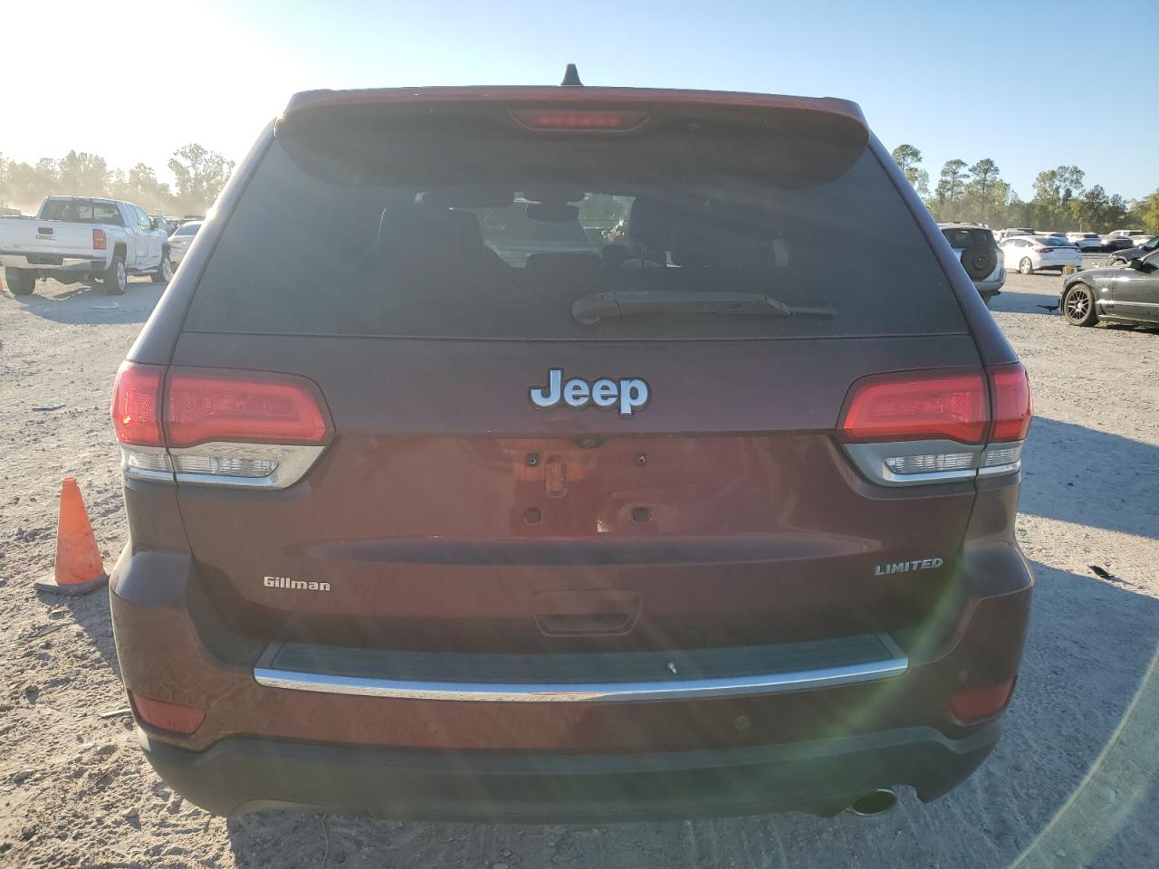 2018 Jeep Grand Cherokee VIN 1C4RJEBG1JC438554 Copart auction photo, front end damage thumbnail 6
