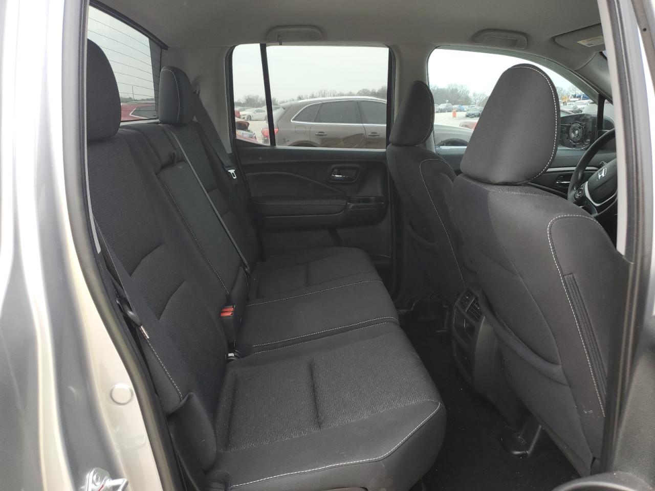 2021 Honda Ridgeline VIN 5FPYK3F19MB001080 Copart auction photo, side / front end damage thumbnail 10