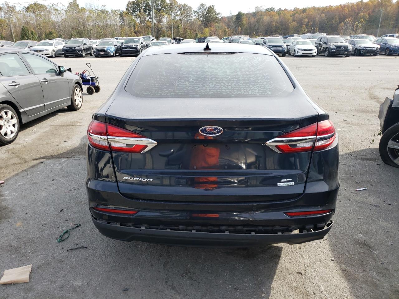 2020 Ford Fusion VIN 3FA6P0HD2LR107235 Copart auction photo, front end damage thumbnail 6