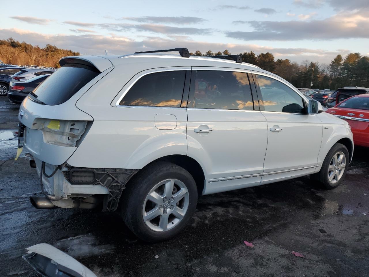 2015 Audi Q7 VIN WA1LGAFE8FD015360 Copart auction photo, all over damage thumbnail 3