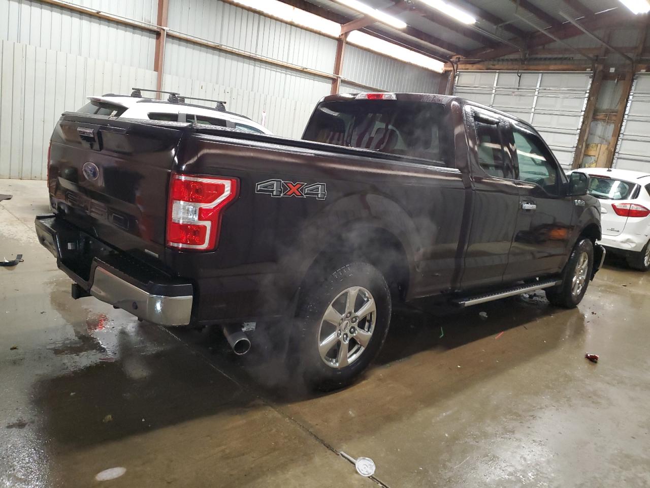 2018 Ford F-150 VIN 1FTEX1EP8JFB97687 Copart auction photo, front end damage thumbnail 3