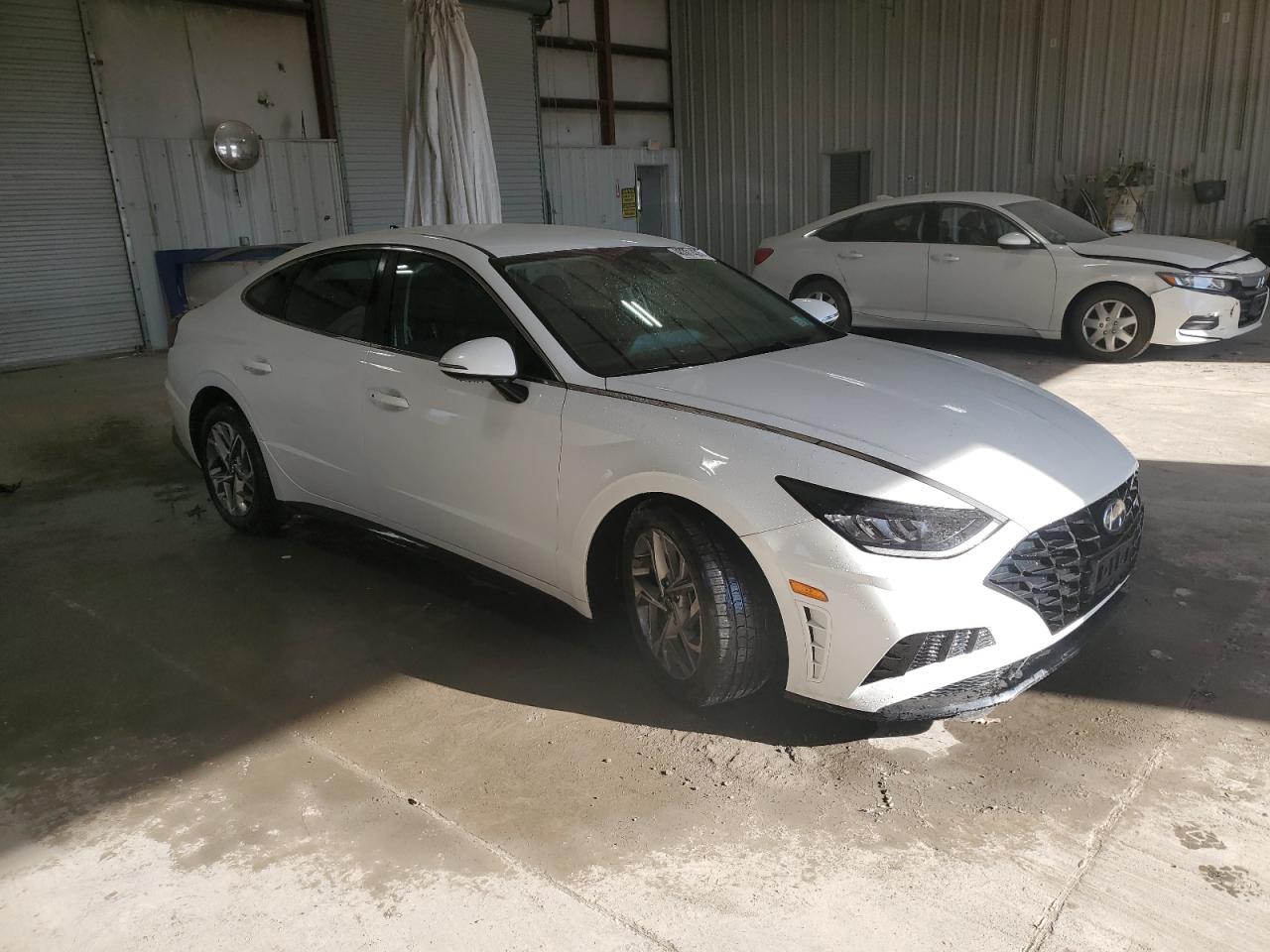 2021 Hyundai Sonata VIN 5NPEL4JA2MH102520 Copart auction photo, front end damage thumbnail 4