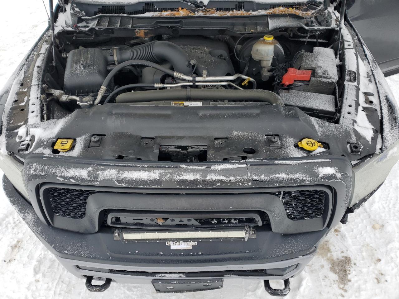 2016 RAM 1500 VIN 1C6RR7YT6GS207647 Copart auction photo, undercarriage / front end damage thumbnail 11