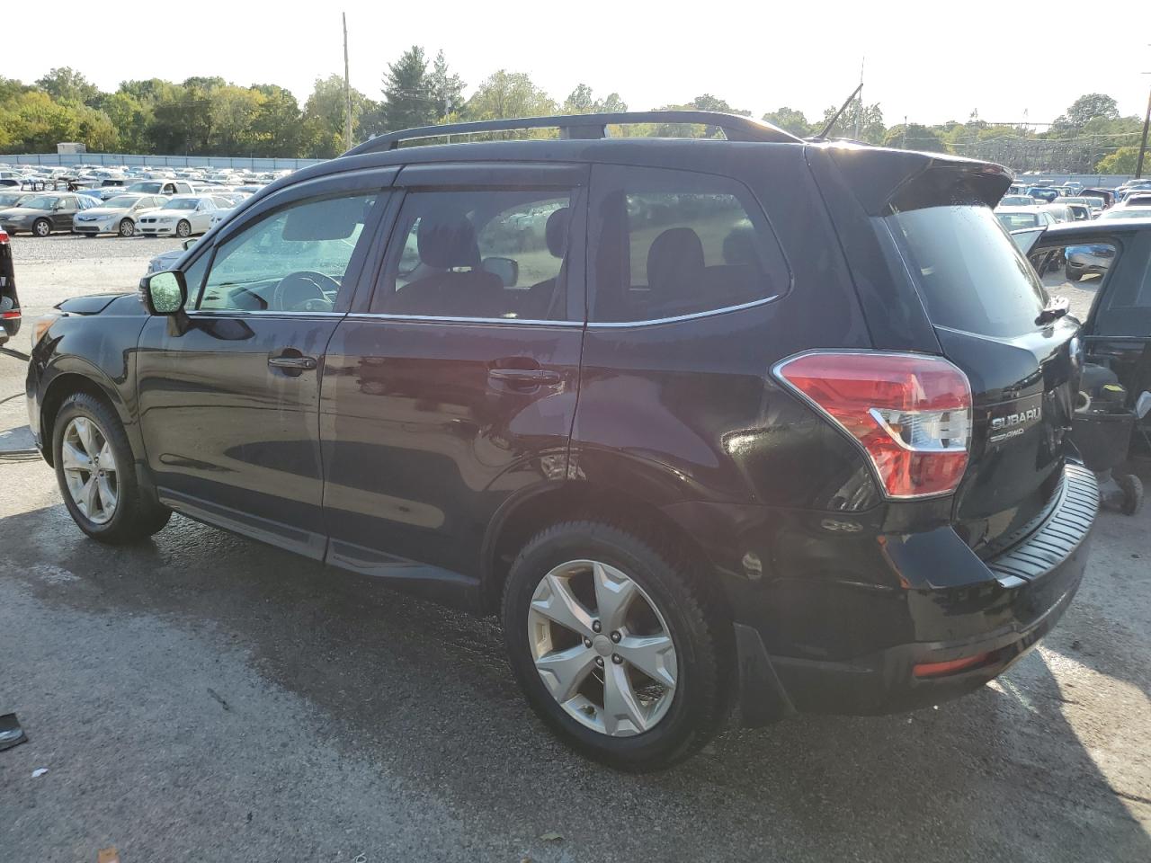 2014 Subaru Forester VIN JF2SJAMC2EH519562 Copart auction photo, front end damage thumbnail 2
