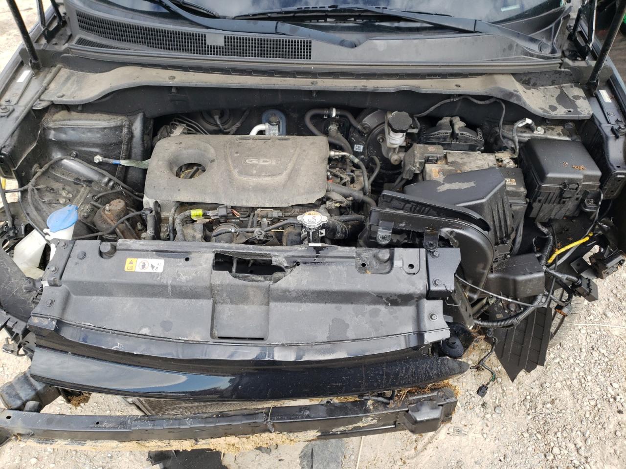 2019 KIA Soul VIN KNDJN2A29K7018394 Copart auction photo, rollover damage thumbnail 13