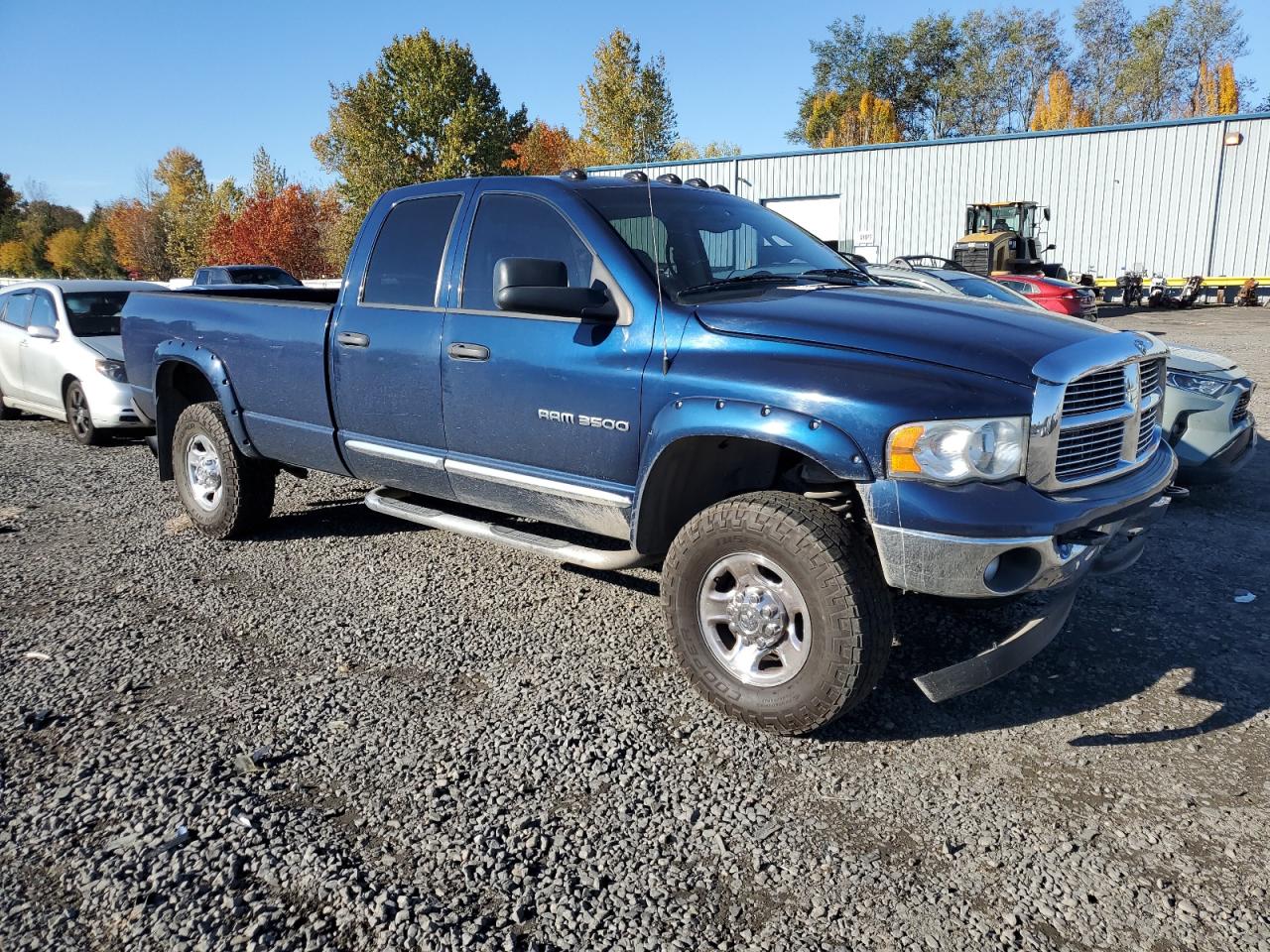 2004 Dodge RAM VIN 3D3LU38C44G216248 Copart auction photo, rear end / front end damage thumbnail 4