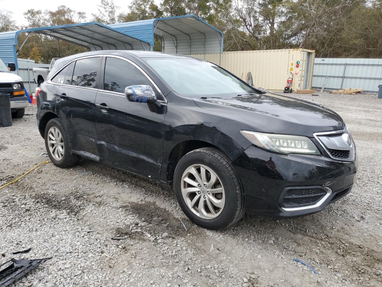 2016 Acura RDX VIN 5J8TB3H58GL009628 Copart auction photo, rear end / side damage thumbnail 4