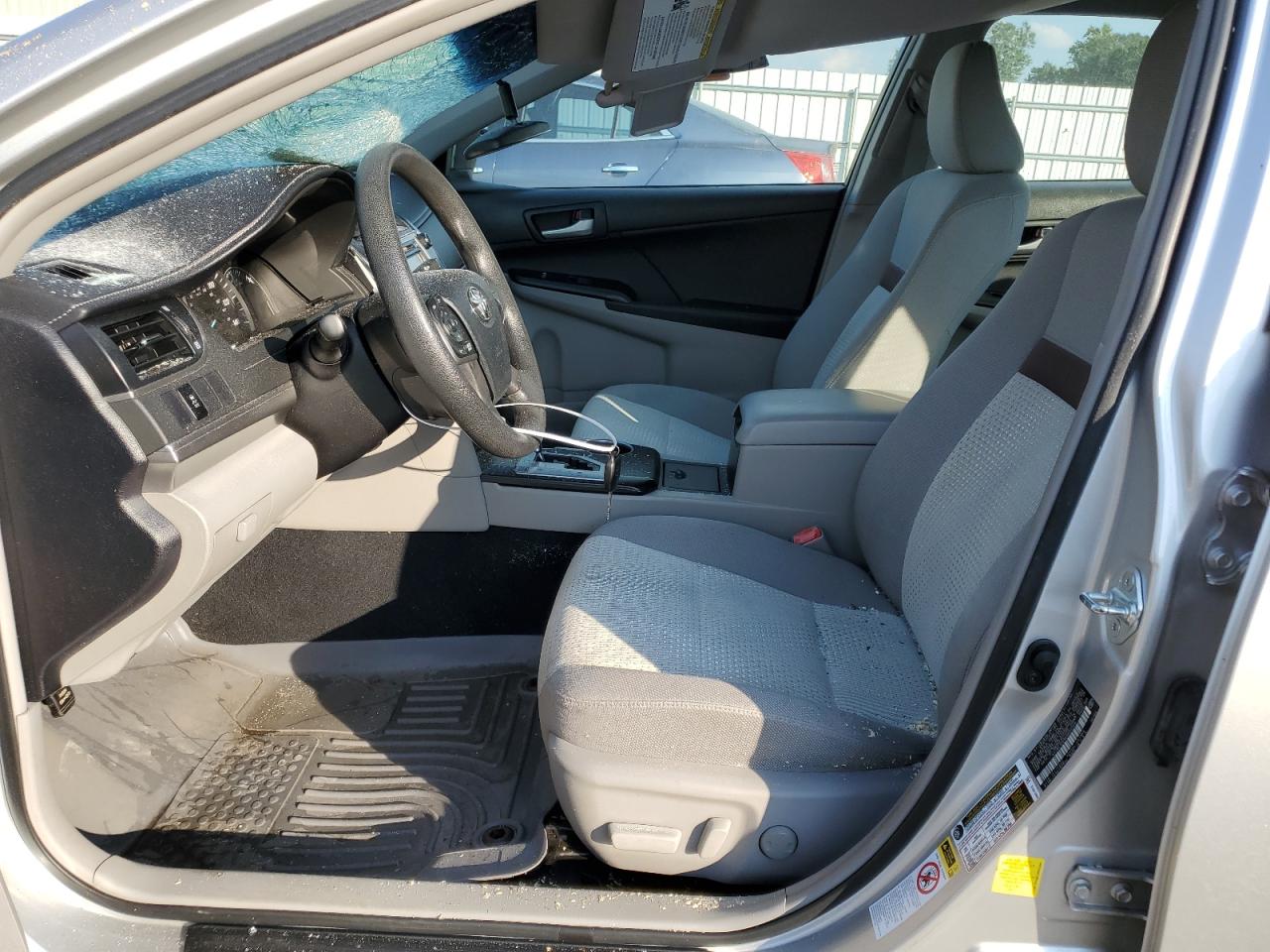 2012 Toyota Camry VIN 4T1BF1FK8CU002304 Copart auction photo, top/roof / front end damage thumbnail 7