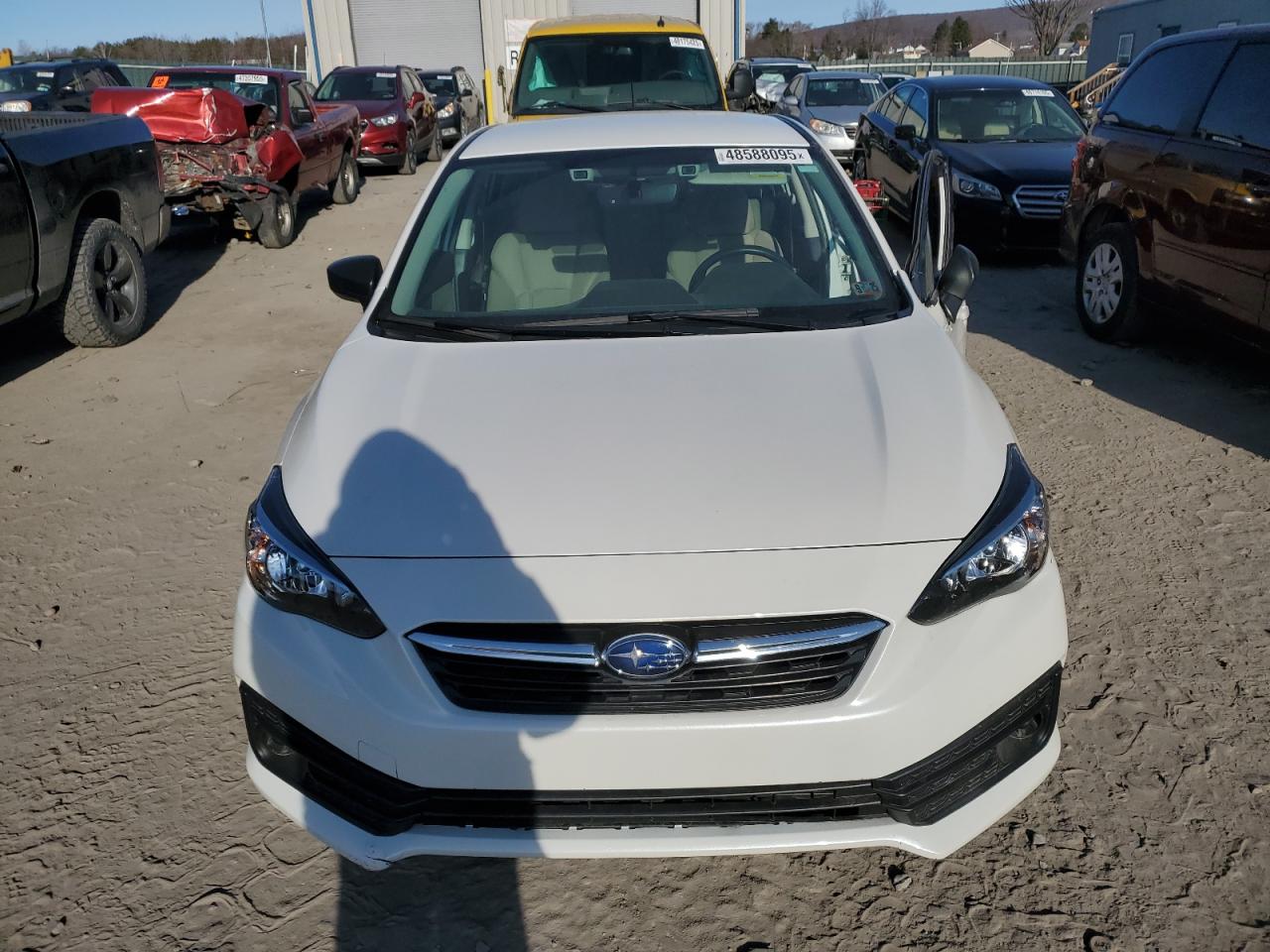 2022 Subaru Impreza VIN 4S3GTAB62N3714618 Copart auction photo, side / rear end damage thumbnail 5