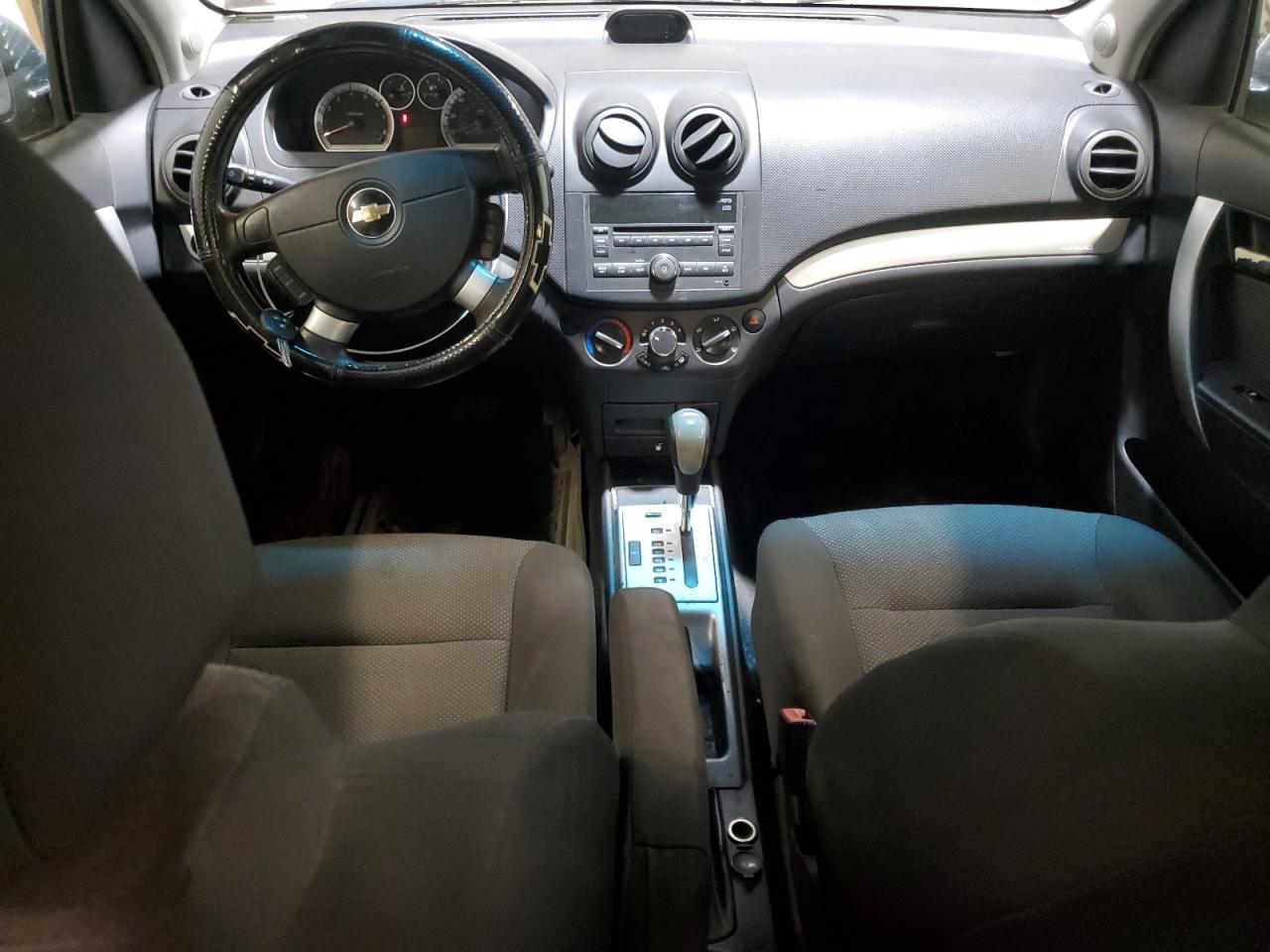 2010 Chevrolet Aveo VIN KL1TD5DE9AB110353 Copart auction photo, burn damage thumbnail 8