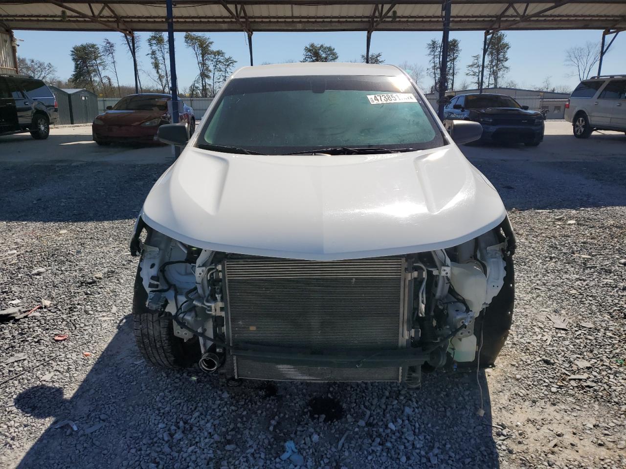 2019 Chevrolet Equinox VIN 2GNAXHEV3K6178067 Copart auction photo, undercarriage / front end damage thumbnail 5