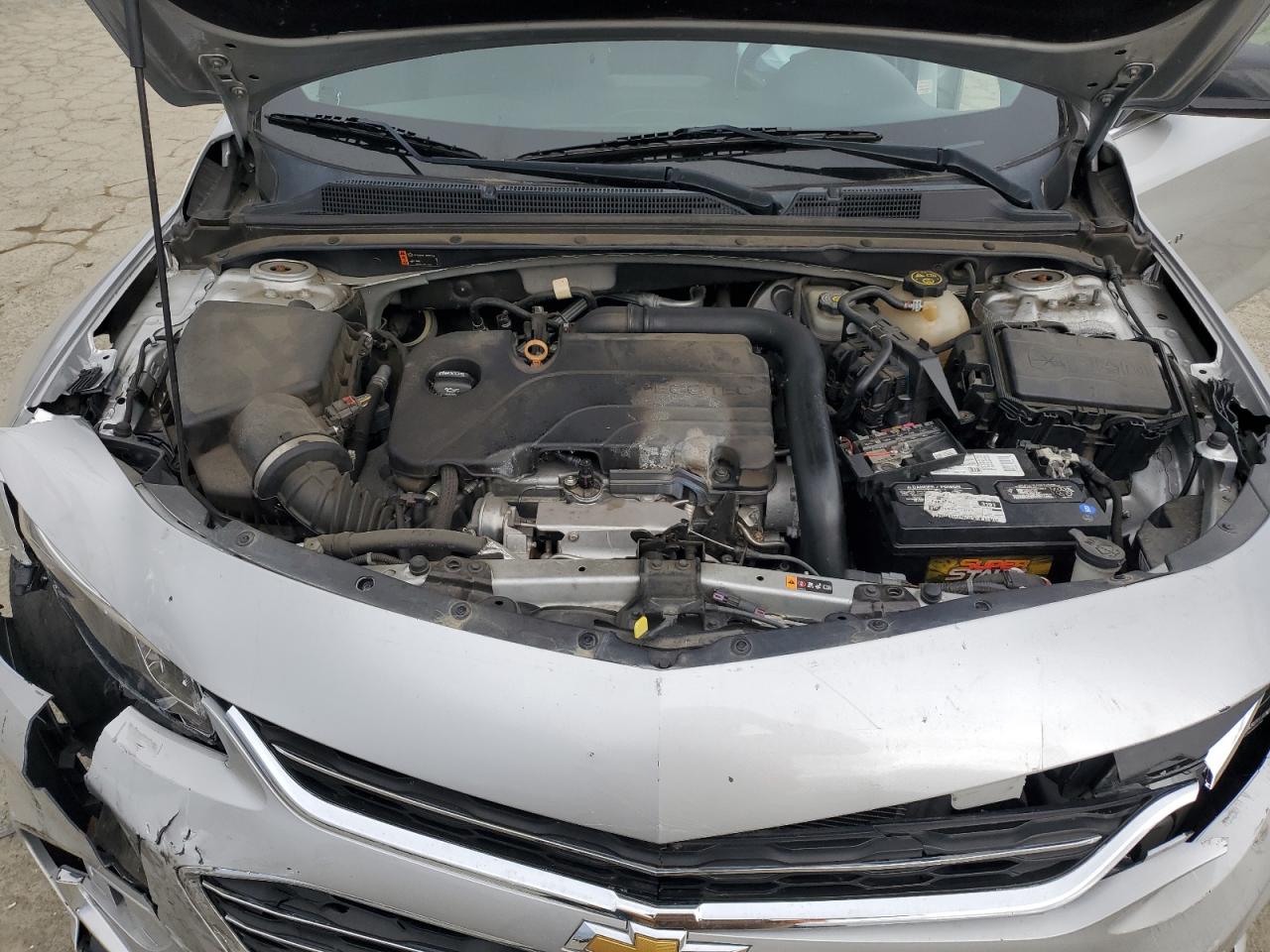 2018 Chevrolet Malibu VIN 1G1ZD5ST0JF251026 Copart auction photo, front end damage thumbnail 11