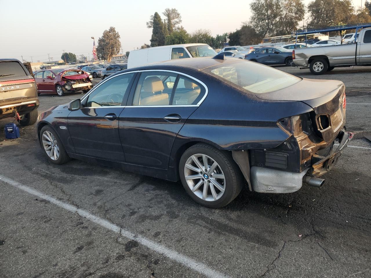 2015 BMW 5er VIN WBA5B1C58FD918526 Copart auction photo, rear end / minor dent/scratches damage thumbnail 2