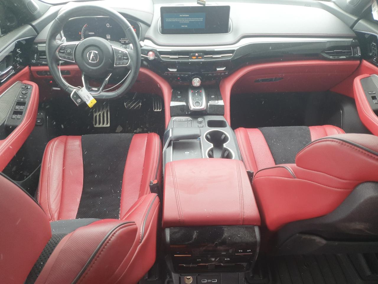 2022 Acura MDX VIN 5J8YE1H03NL049831 Copart auction photo, side / rear end damage thumbnail 8