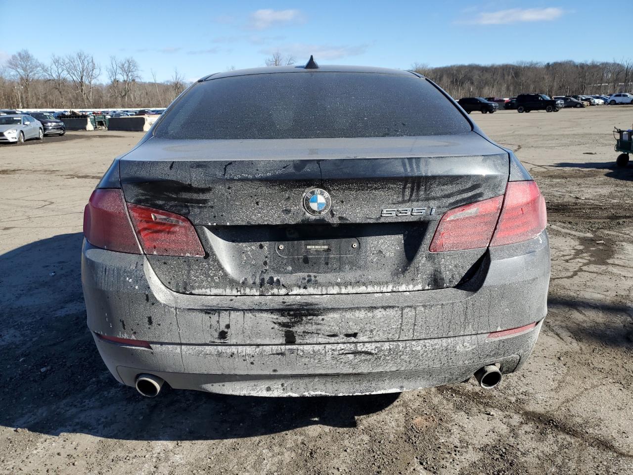 2011 BMW 5er VIN WBAFU7C57BDU55239 Copart auction photo, front end / minor dent/scratches damage thumbnail 6