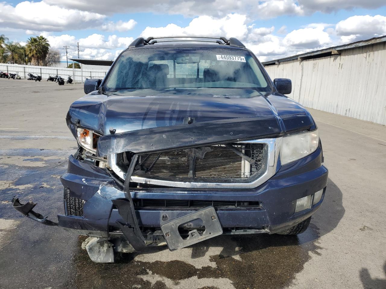 2009 Honda Ridgeline VIN 5FPYK16539B103781 Copart auction photo, front end damage thumbnail 5