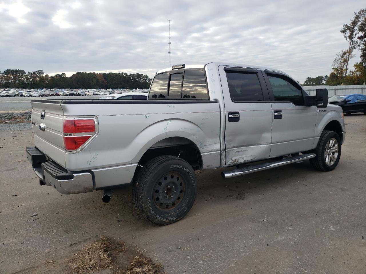 2013 Ford F-150 VIN 1FTFW1ET4DFC70319 Copart auction photo, side damage thumbnail 3