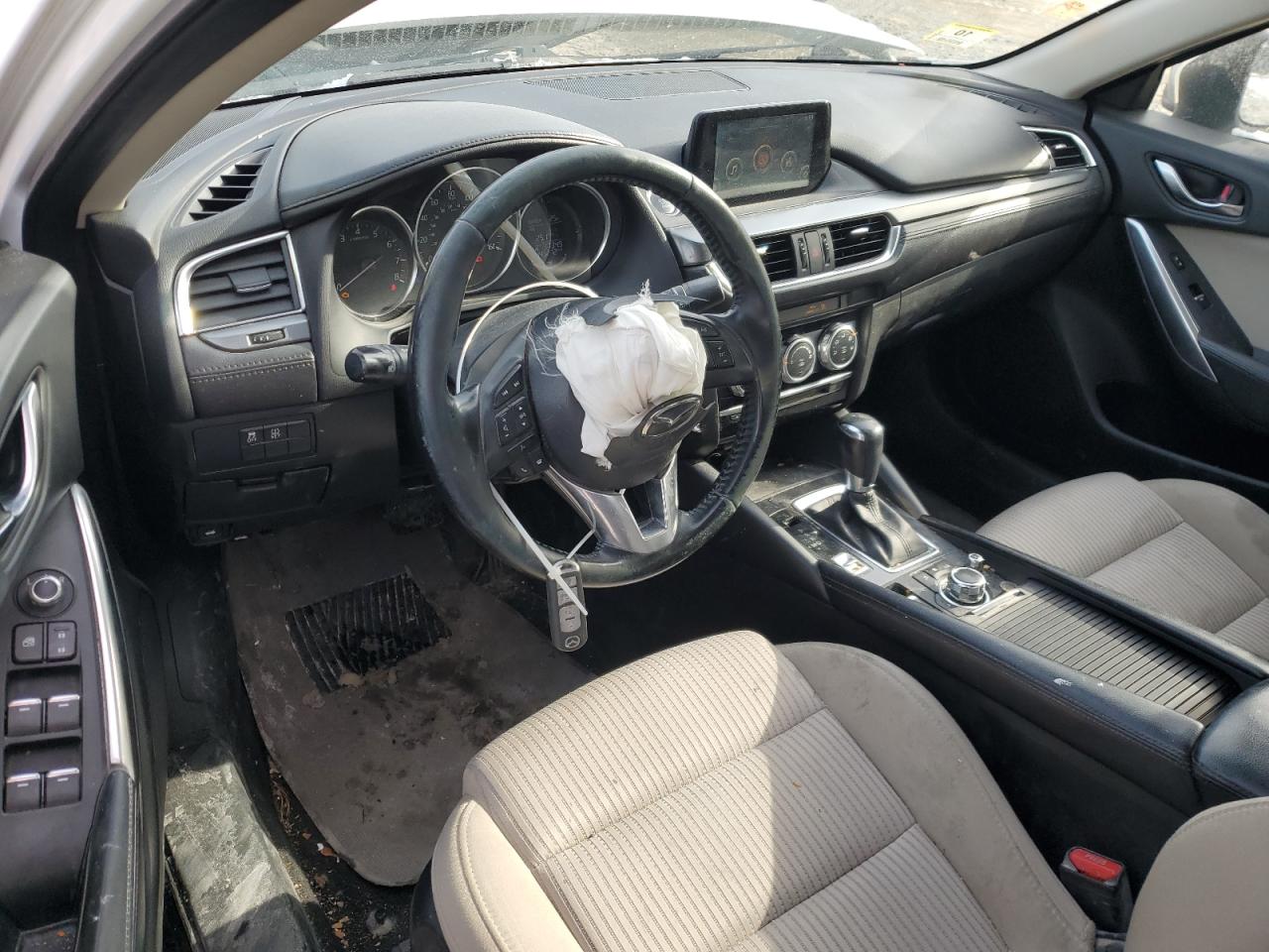 2016 Mazda 6 VIN JM1GJ1U59G1405995 Copart auction photo, front end damage thumbnail 8