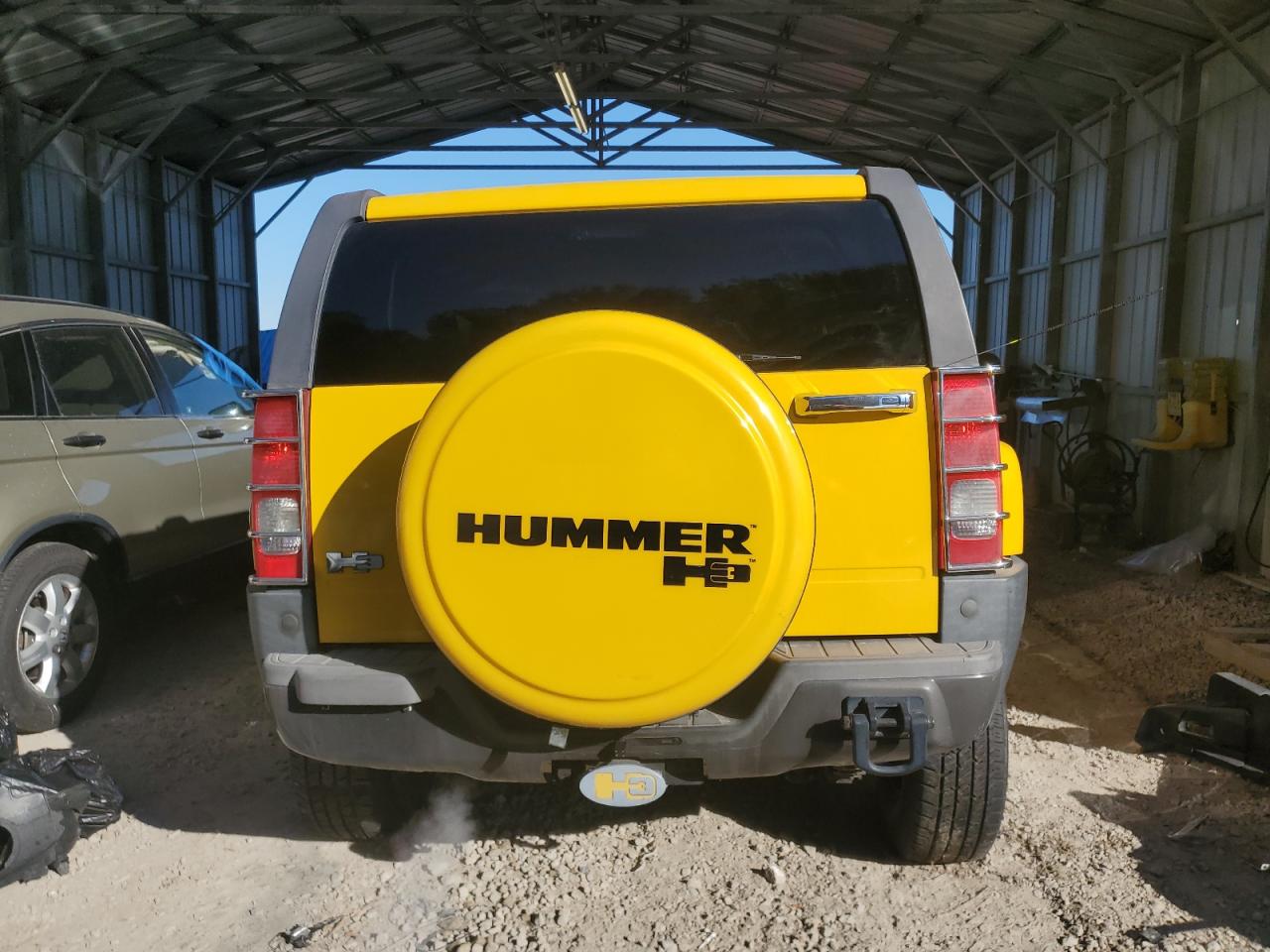 2006 Hummer H3 VIN 5GTDN136568163593 Copart auction photo, front end damage thumbnail 6