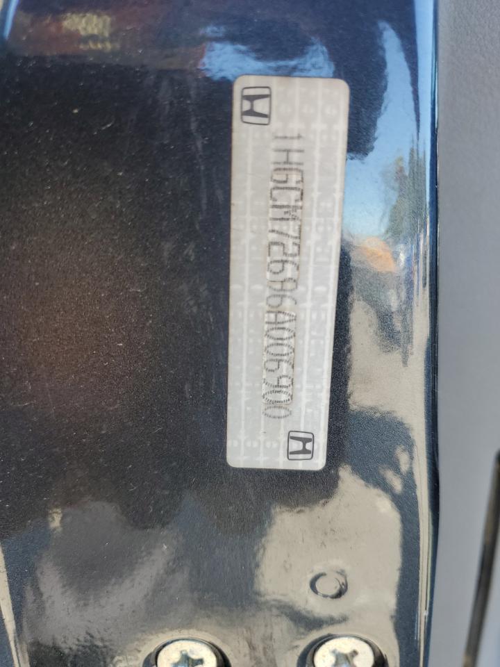 2006 Honda Accord VIN 1HGCM72696A006900 Copart auction photo, all over damage thumbnail 12
