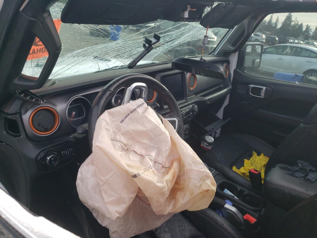 2020 Jeep Gladiator VIN 1C6JJTEG6LL217569 Copart auction photo, all over damage thumbnail 8