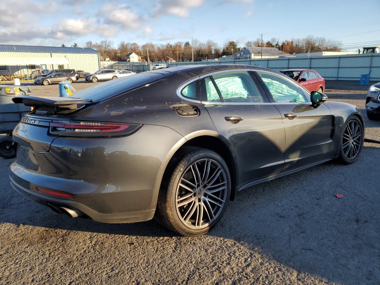 2017 Porsche Panamera VIN WP0AB2A78HL123724 Copart auction photo, front end / top/roof damage thumbnail 3
