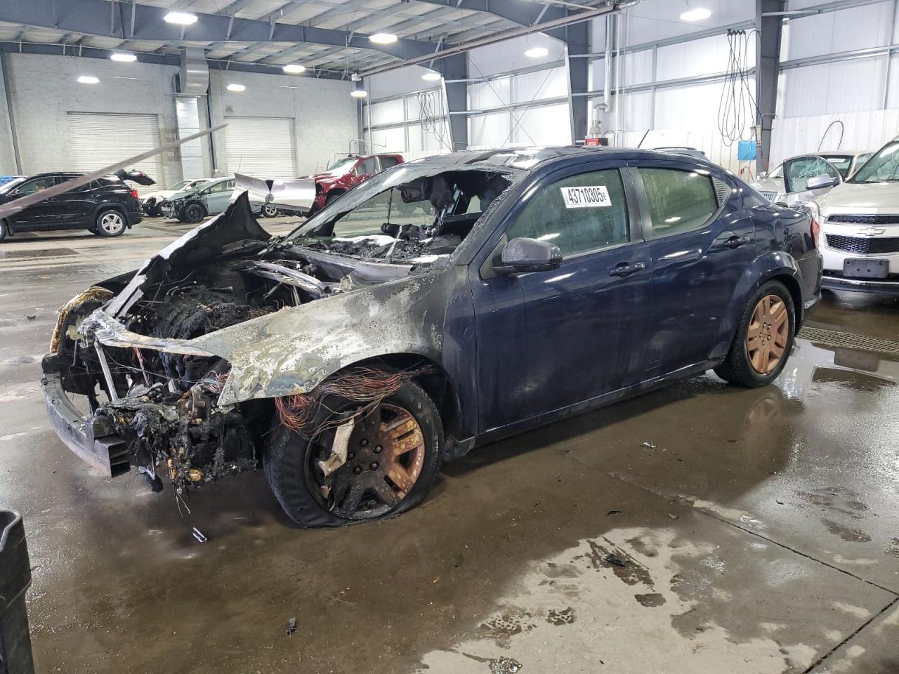 2014 Dodge Avenger VIN 1C3CDZAB7EN143886