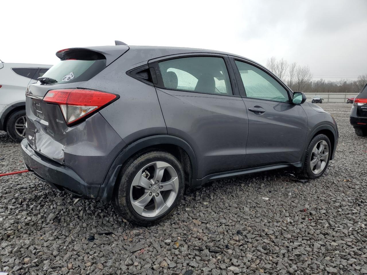 2022 Honda HR-V VIN 3CZRU5H32NM735200 Copart auction photo, rear end damage thumbnail 3