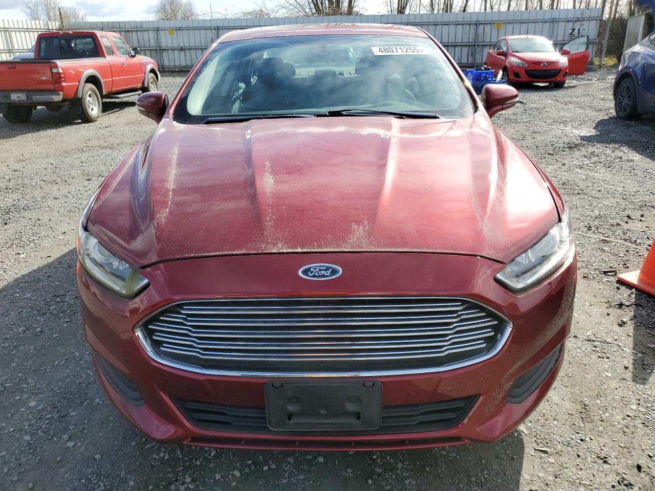 2014 Ford Fusion VIN 3FA6P0LU2ER204154 Copart auction photo, side / undercarriage damage thumbnail 5