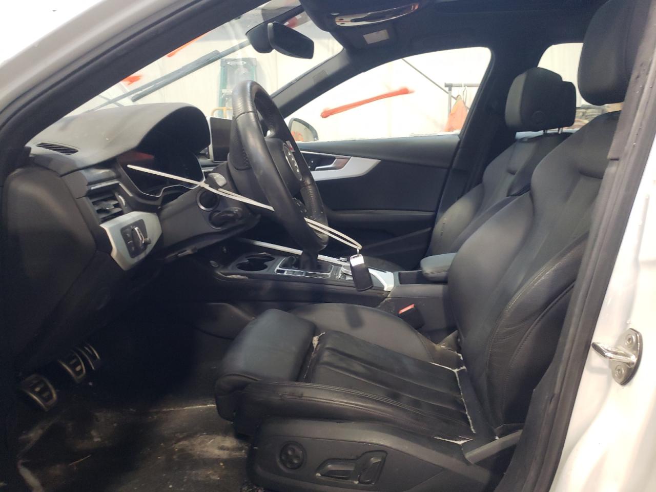 2017 Audi A4 VIN WAURNAF42HN064156 Copart auction photo, side / front end damage thumbnail 7