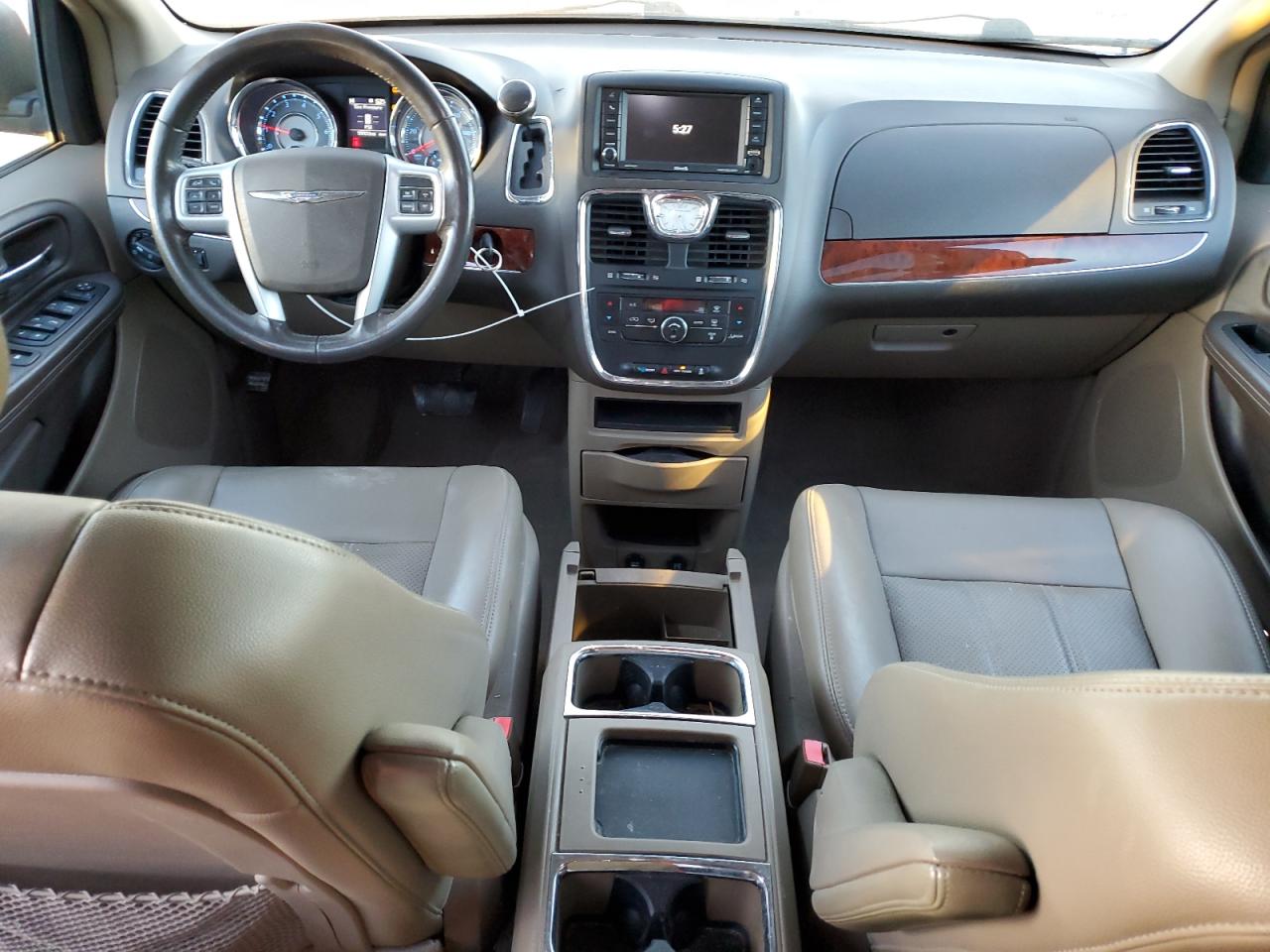 2012 Chrysler Town & Country VIN 2C4RC1BGXCR172531 Copart auction photo, side / rear end damage thumbnail 8