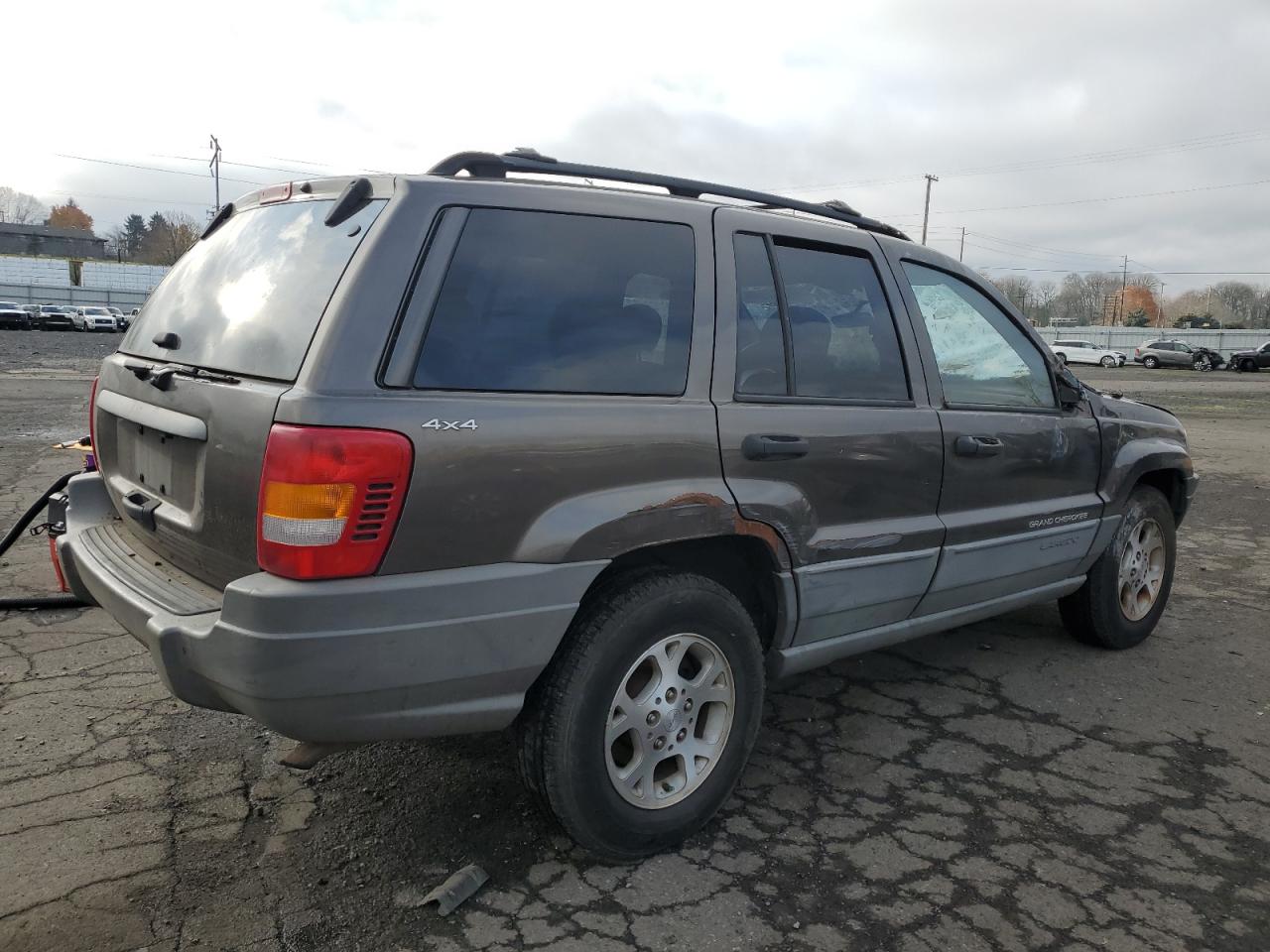 1999 Jeep Grand Cherokee VIN 1J4GW58SXXC638596 Copart auction photo, top/roof damage thumbnail 3