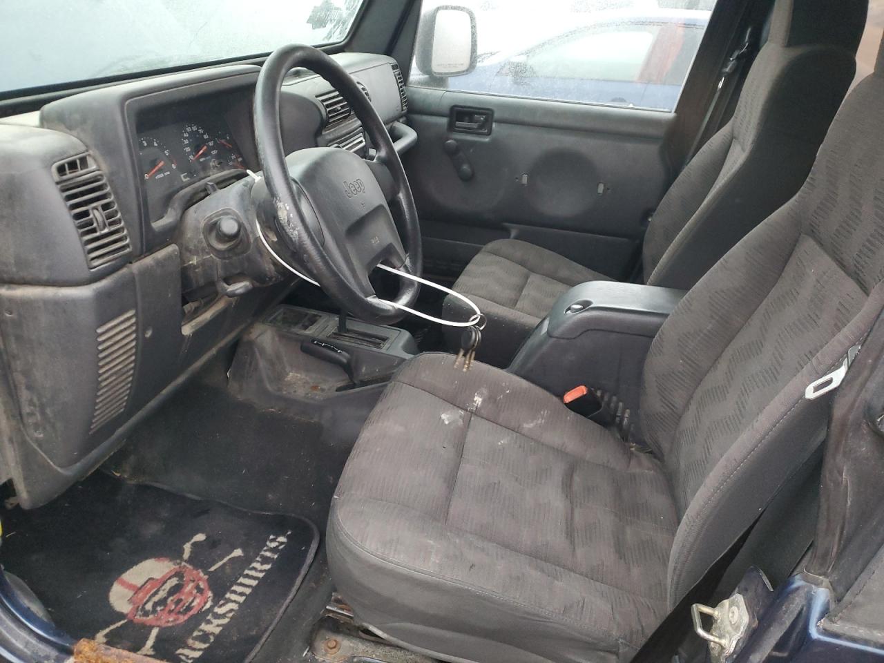 2004 Jeep Wrangler VIN 1J4FA39SX4P703707 Copart auction photo, mechanical damage thumbnail 7