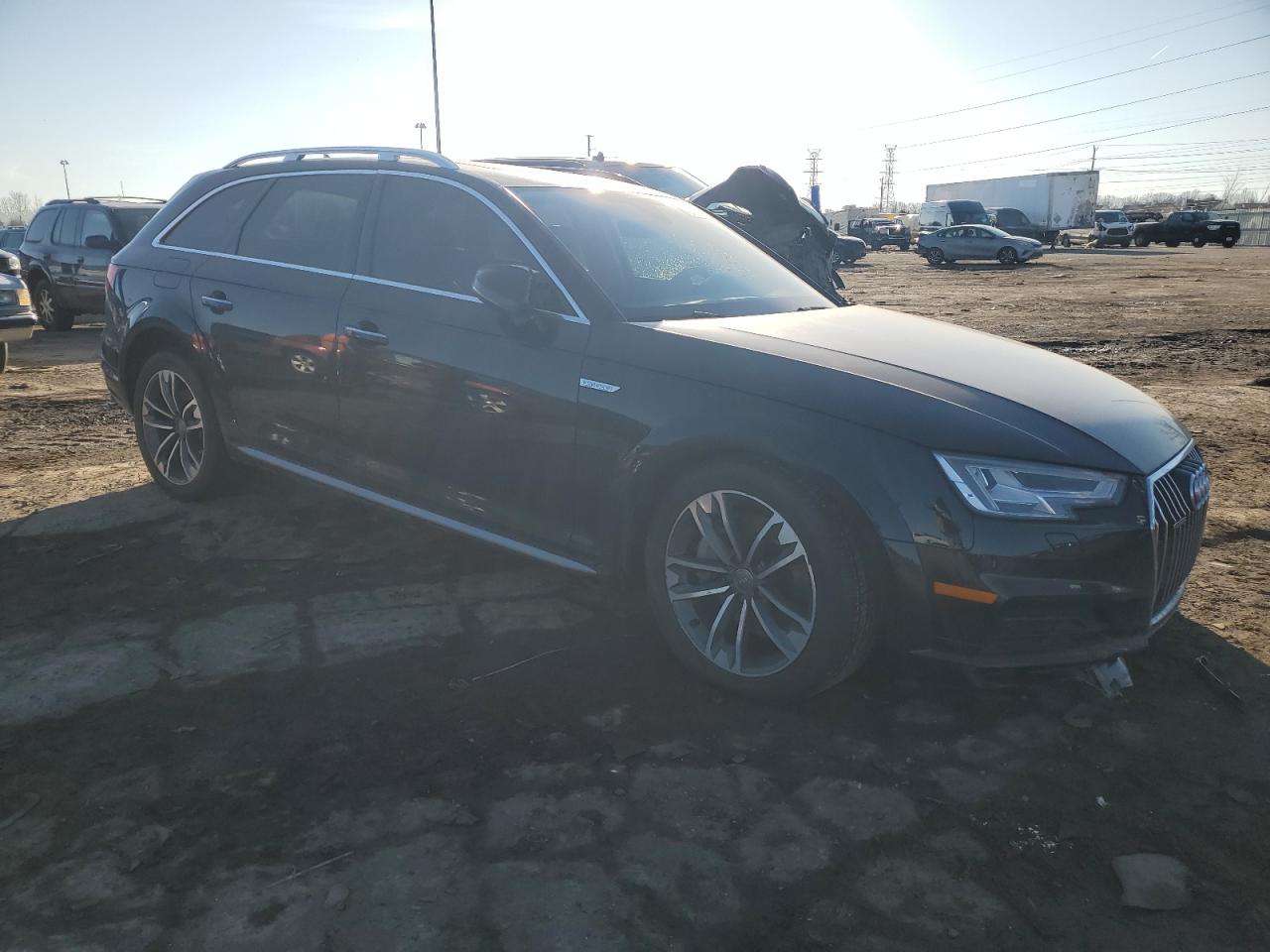 2017 Audi A4 VIN WA18NAF48HA175083 Copart auction photo, side damage thumbnail 4