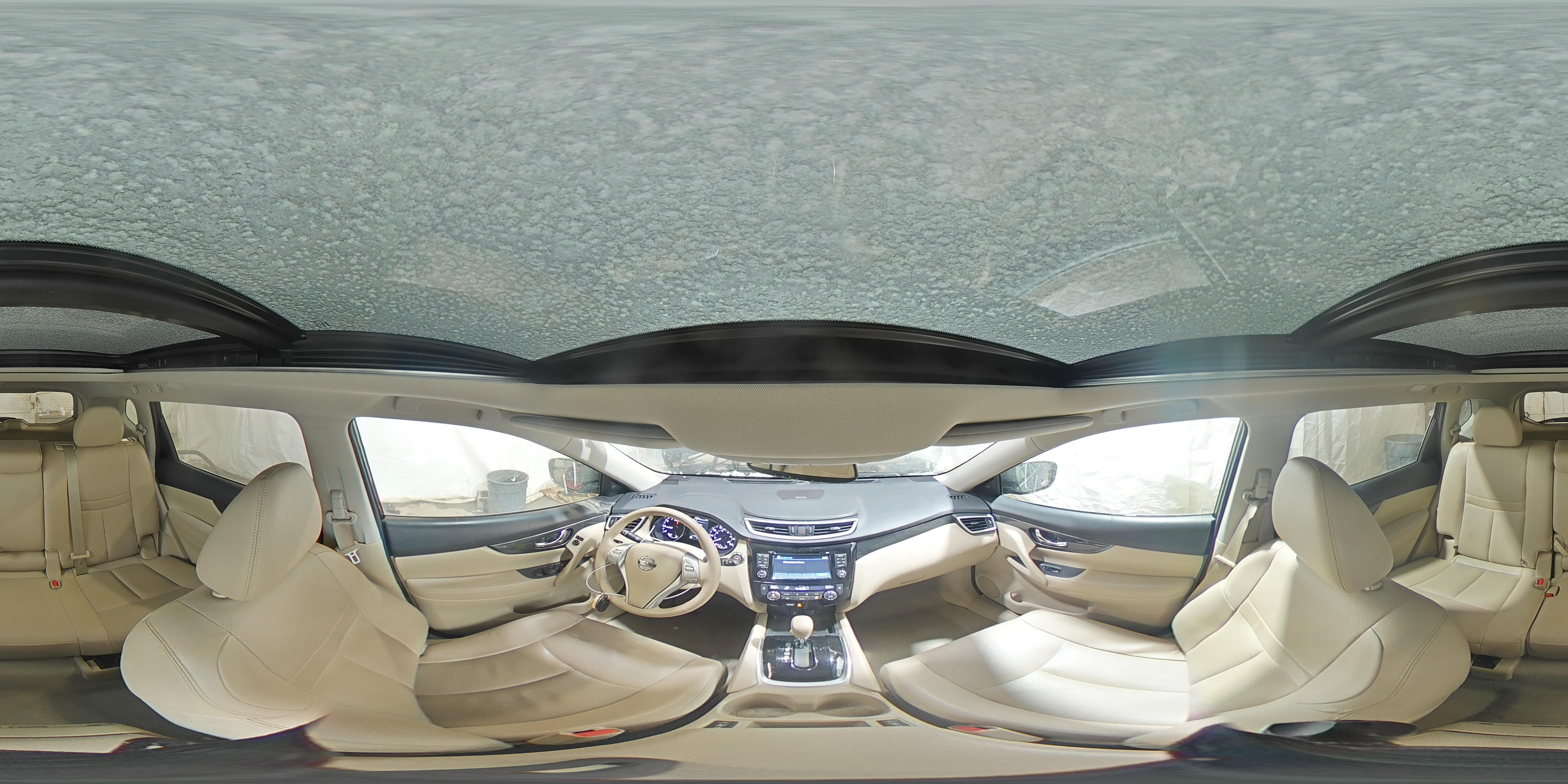 2015 Nissan Rogue VIN 5N1AT2MV7FC902645 Copart auction photo, front end / side damage thumbnail 16