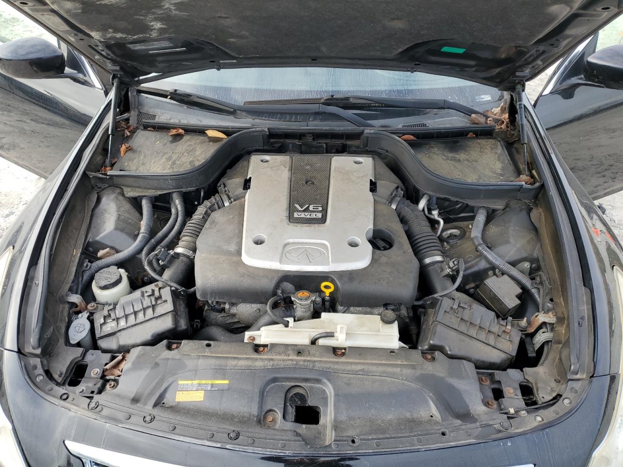 2013 Infiniti G VIN JN1CV6AR5DM354337 Copart auction photo, rear end damage thumbnail 11