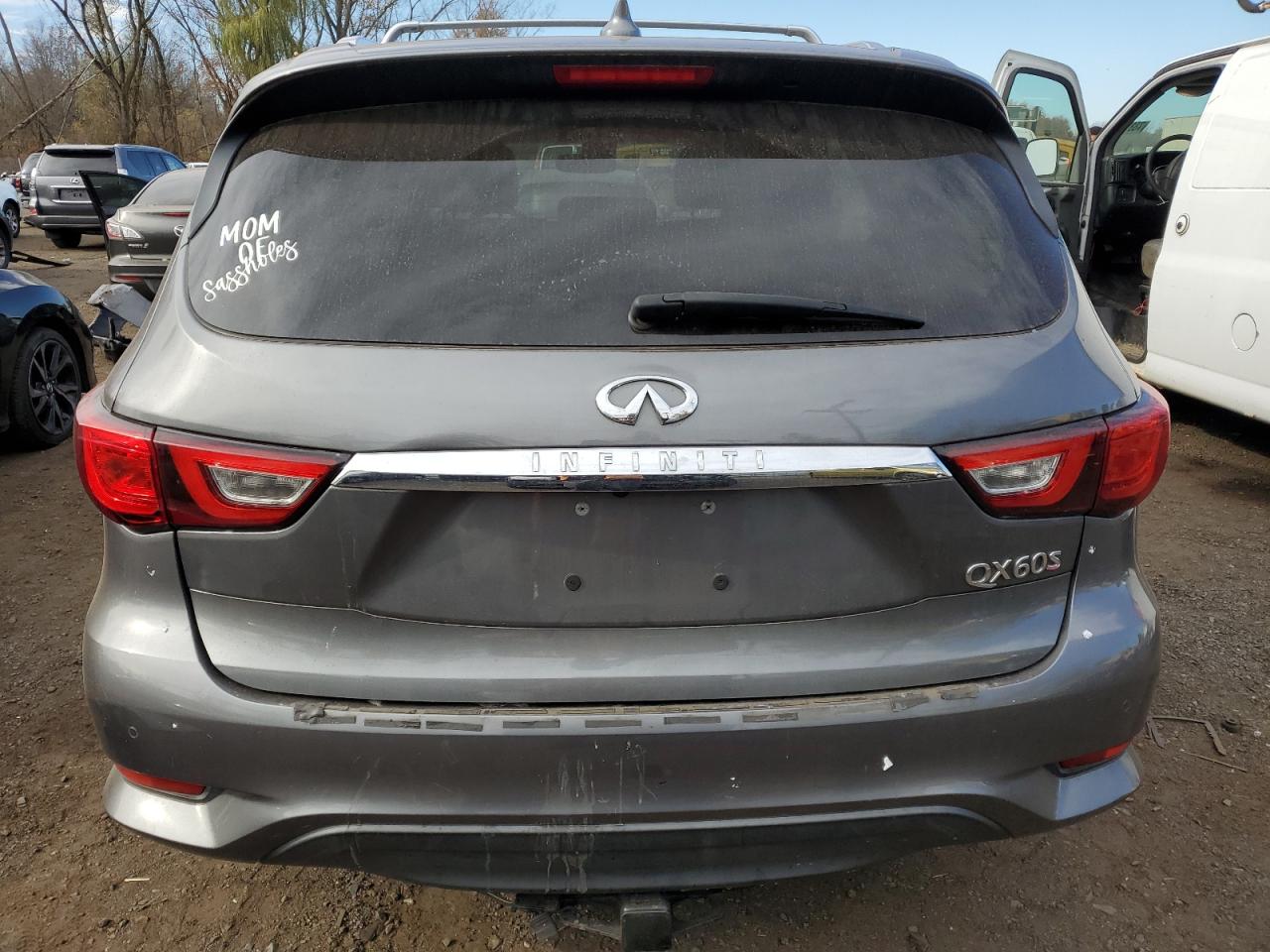 2016 Infiniti QX60 VIN 5N1AL0MM2GC516096 Copart auction photo, undercarriage damage thumbnail 6