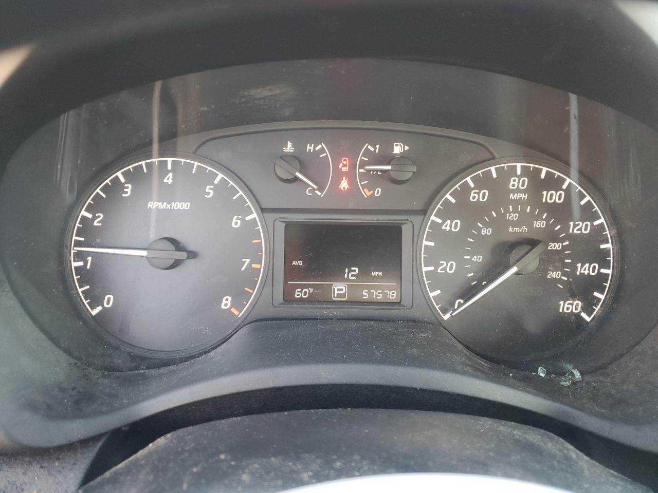 2017 Nissan Sentra VIN 3N1AB7APXHY380424 Copart auction photo, top/roof damage thumbnail 9