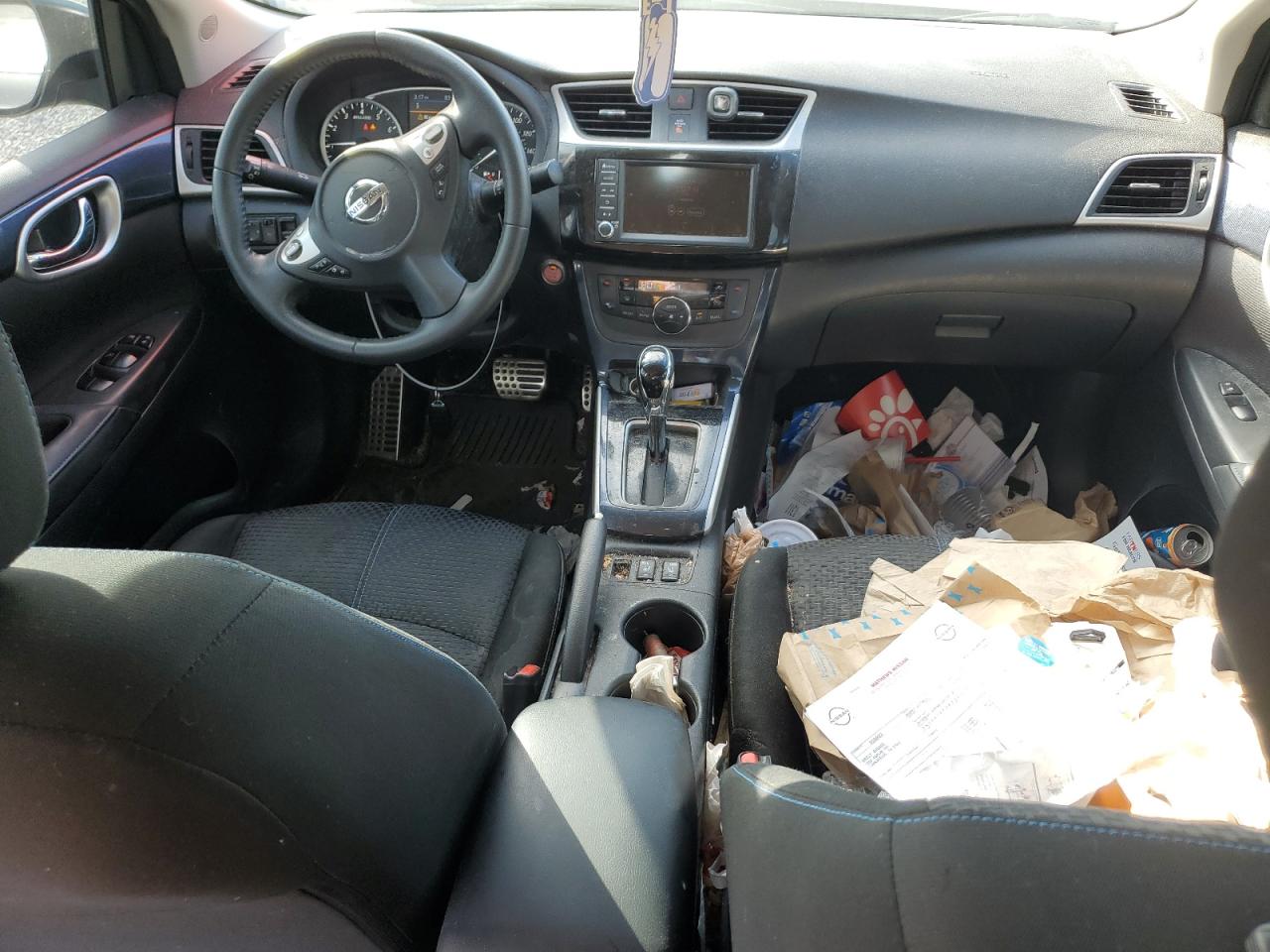 2019 Nissan Sentra VIN 3N1AB7AP4KY395735 Copart auction photo, front end / hail damage thumbnail 8