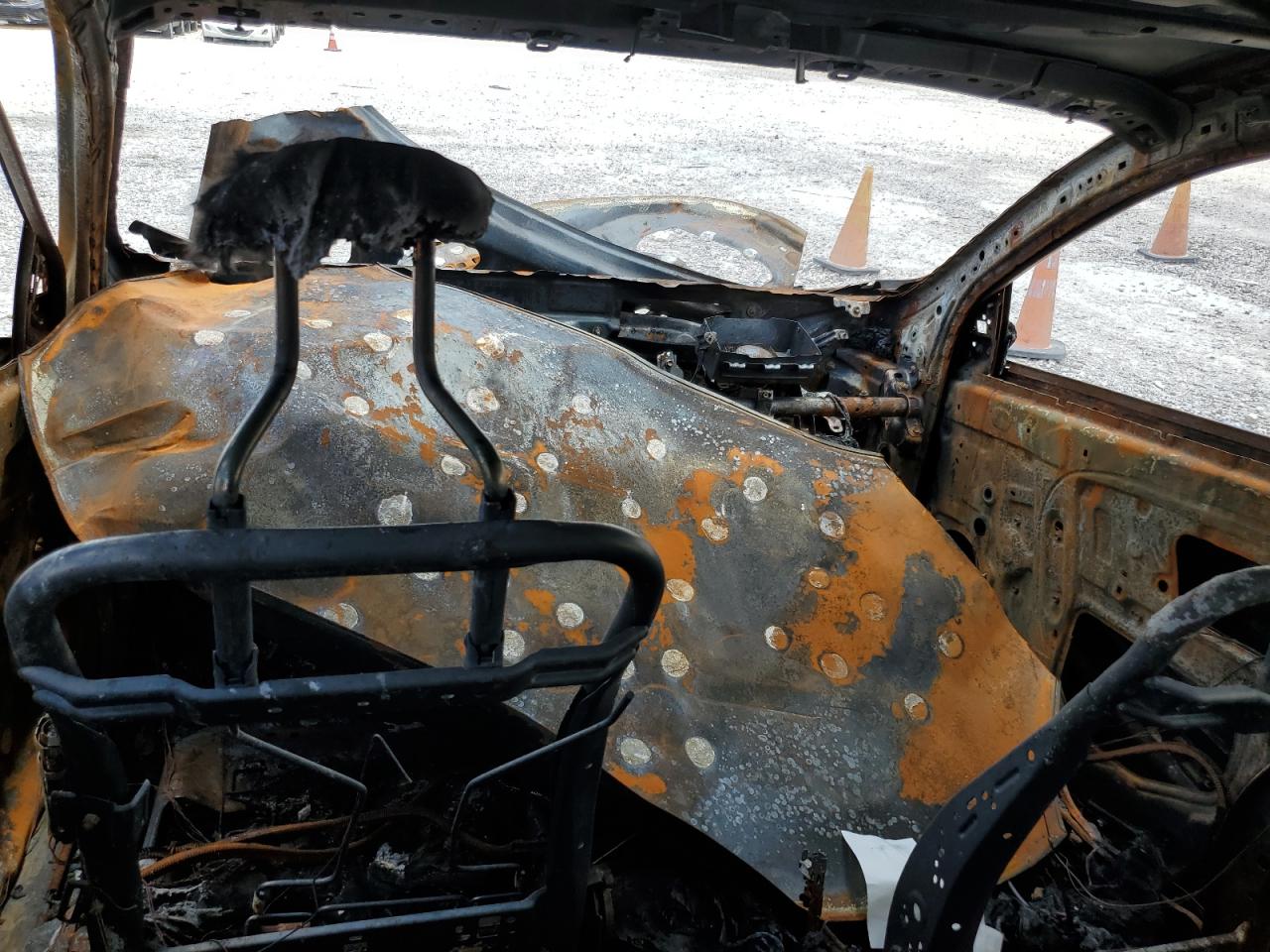 2015 Toyota RAV 4 VIN 2T3BFREV8FW248596 Copart auction photo, burn damage thumbnail 8