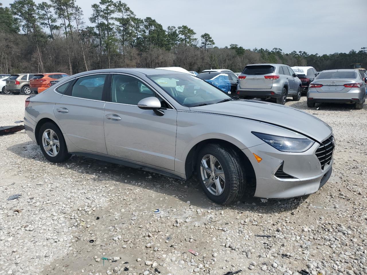 2023 Hyundai Sonata VIN KMHL24JA6PA311373 Copart auction photo, all over / undercarriage damage thumbnail 4